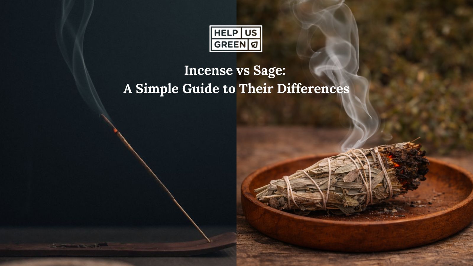 Incense vs Sage: A Simple Guide to Their Differences