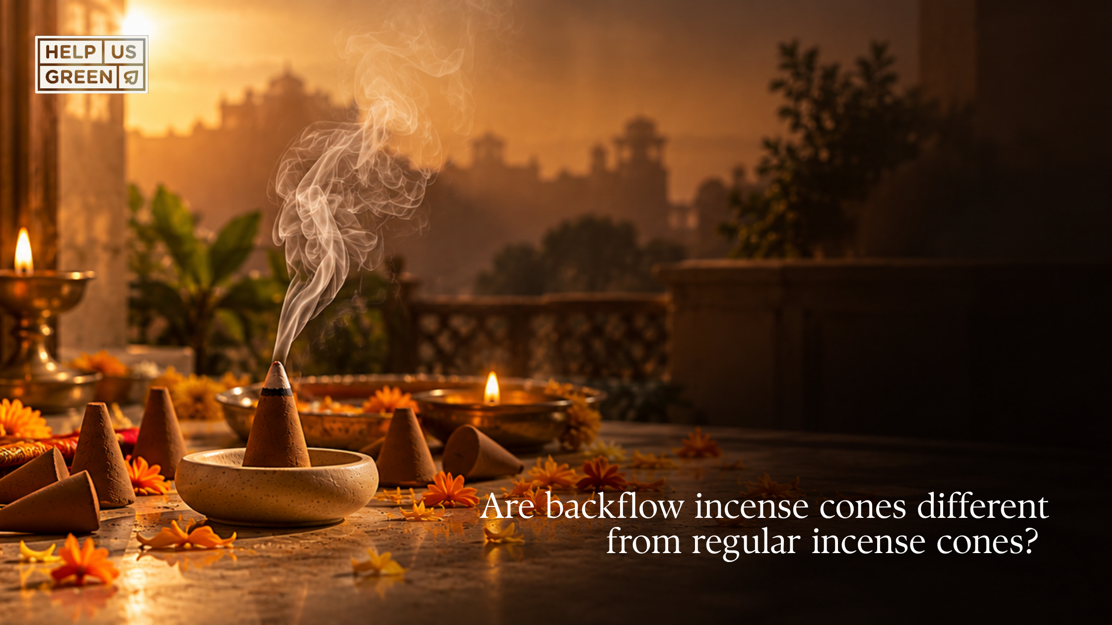 Are Backflow Incense Cones Different from Regular Incense Cones?