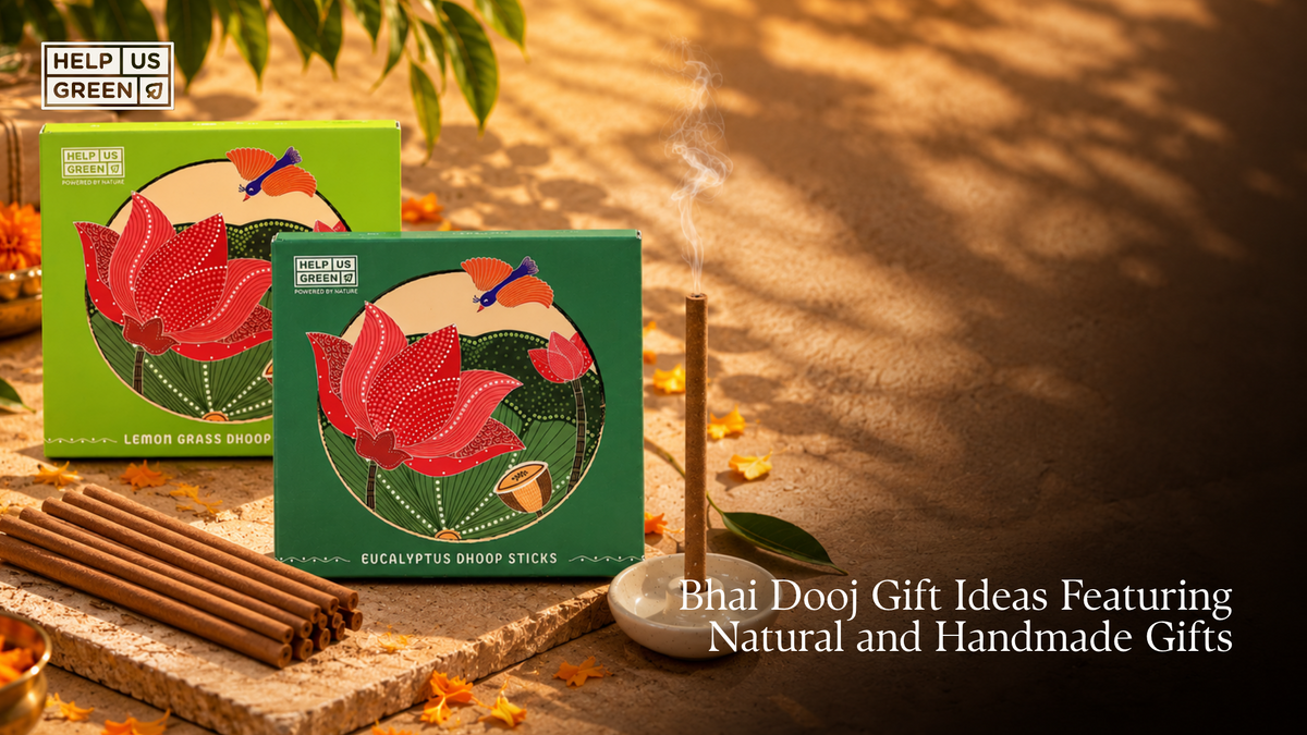 Bhai Dooj Gift Ideas Featuring Natural and Handmade Gifts