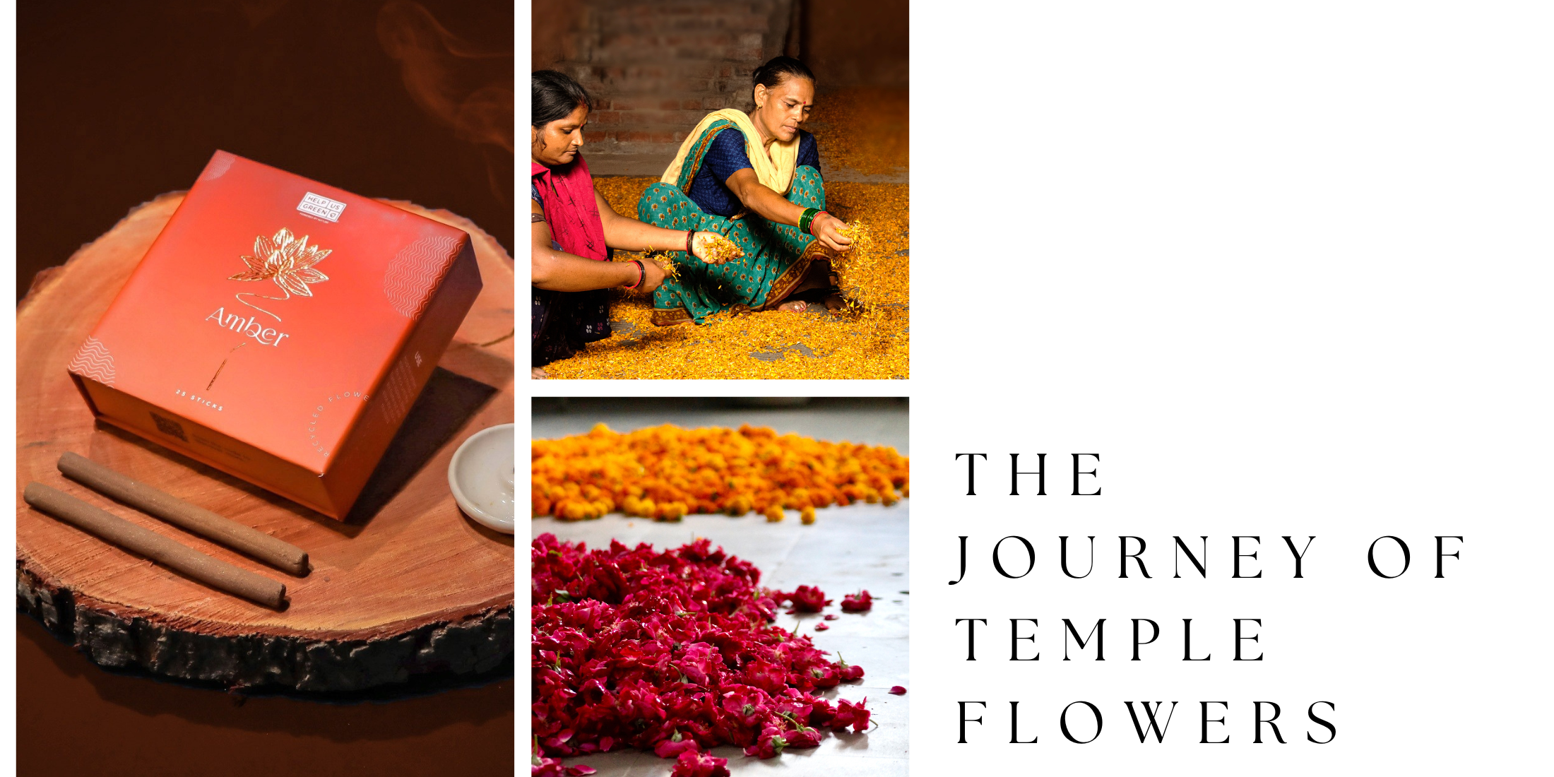 The Journey of Temple Flowers: From Waste to Eco-Friendly Products