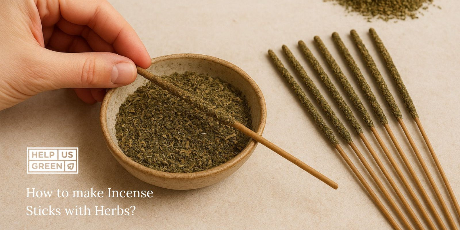 How to Make Incense Sticks with Herbs: A Simple Guide