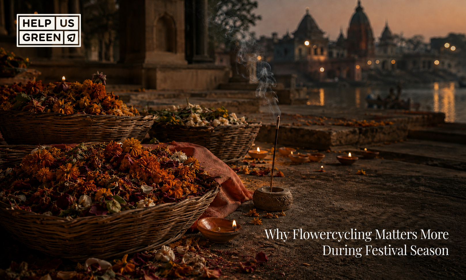 Why Temple Flower Recycling Matters During Festival Season