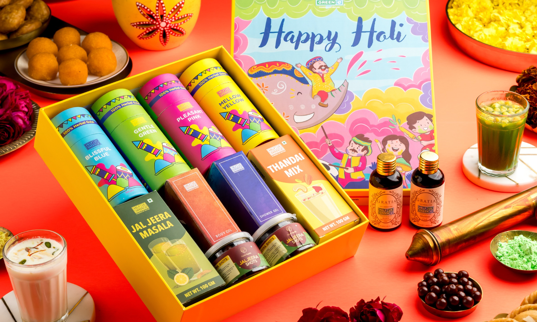 Go Green This Holi: Celebrate with Safe & Vibrant Organic Colors