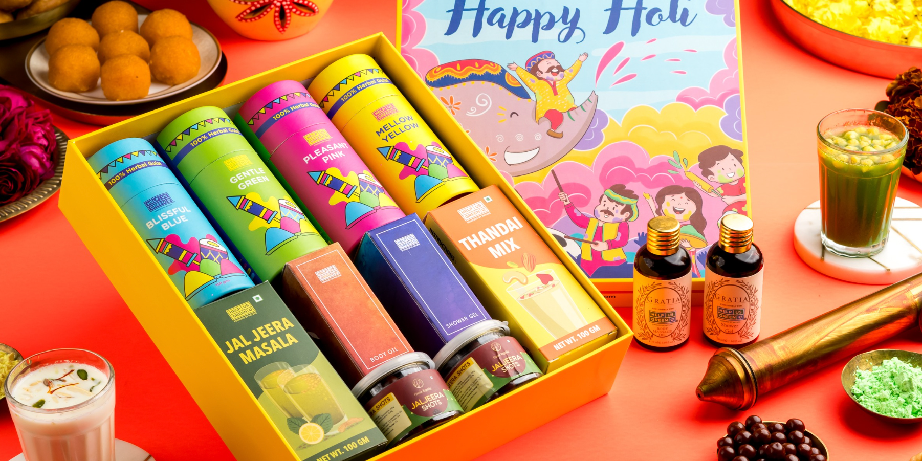 Go Green This Holi: Celebrate with Safe & Vibrant Organic Colors