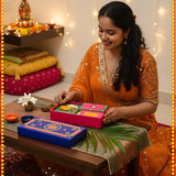 Shubh Poojan Diwali Gift Box –  Light, Fragrance & Decor Set
