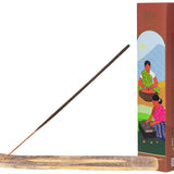 HelpUsGreen Natural Khus Incense Sticks (40 Sticks, Pack of 1)