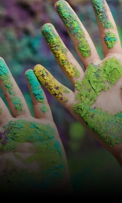 Eco friendly holi colors for a Safe Celebration