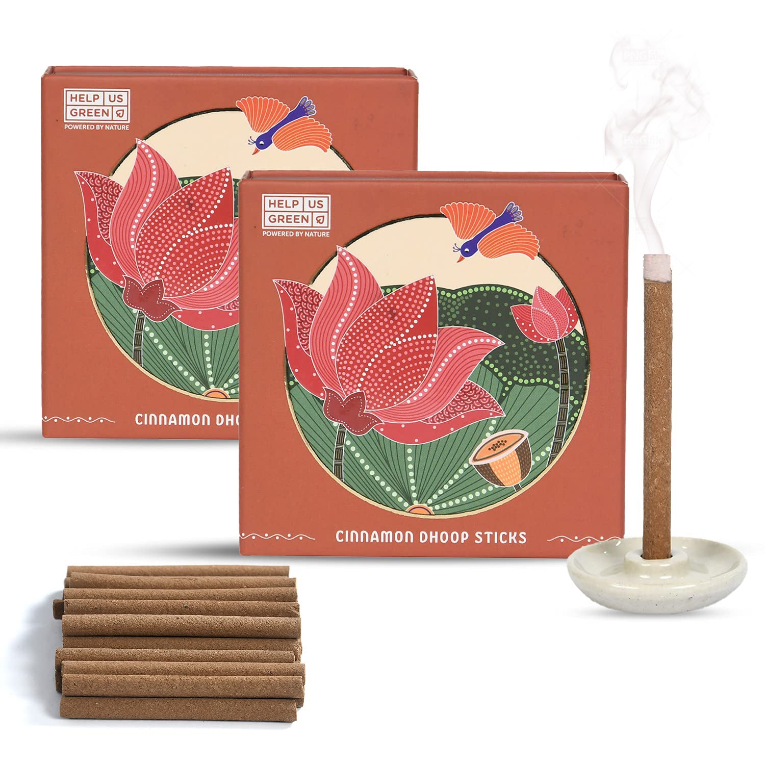Cinnamon Scented Dhoop Sticks – Ayurvedic and Aromatic Fragrance
