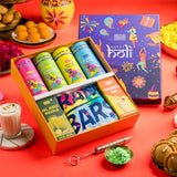 Holi Milan Pack: 4 Herbal Colour Tubes, 1 Jaljeera, 1 Thandai, 1 T-shirt
