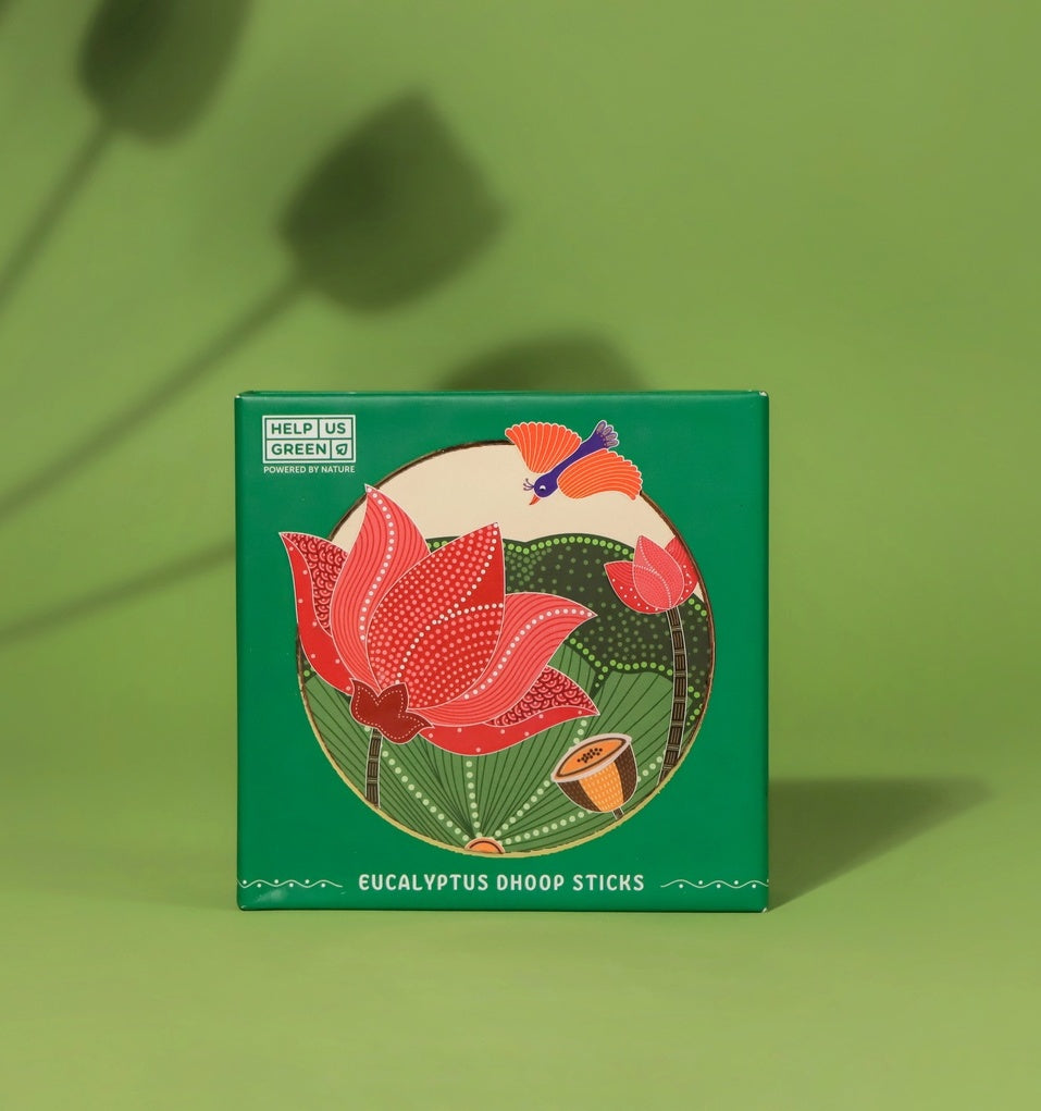 Eucalyptus Dhoop Stick Bambooless