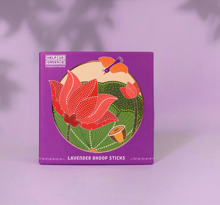 Lavender Dhoop sticks bambooless