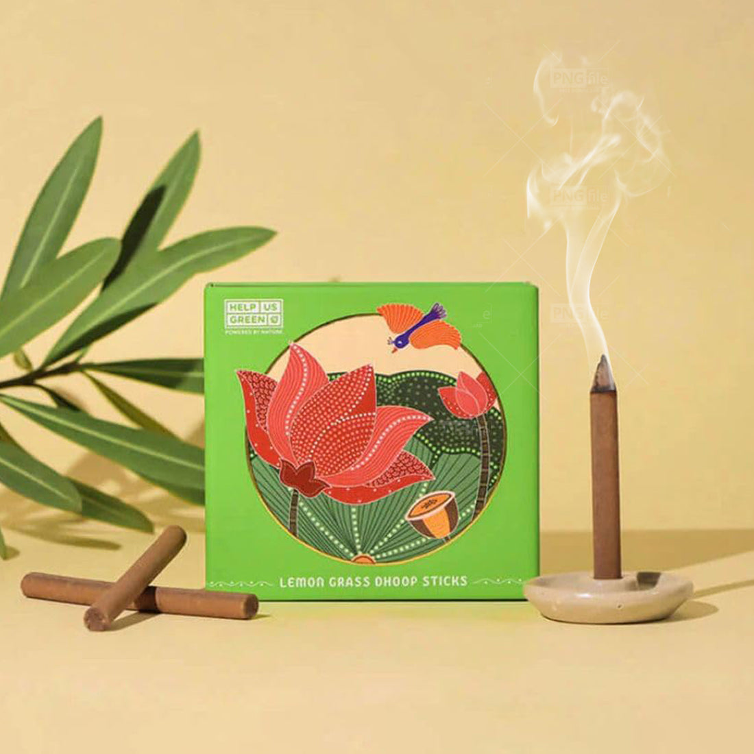 Lemon Grass Dhoop sticks Bambooless