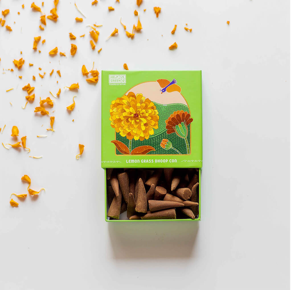 Lemon Grass Dhoop cones