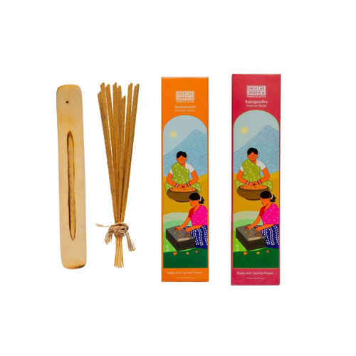 rajnigandha sandalwood incense sticks combo