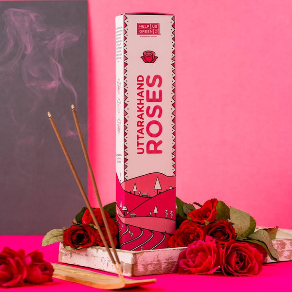 Uttarakhand Roses – Incense Sticks