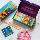 Handmade Natural Lavender Incense Sticks (40 Sticks, Pack of 1)