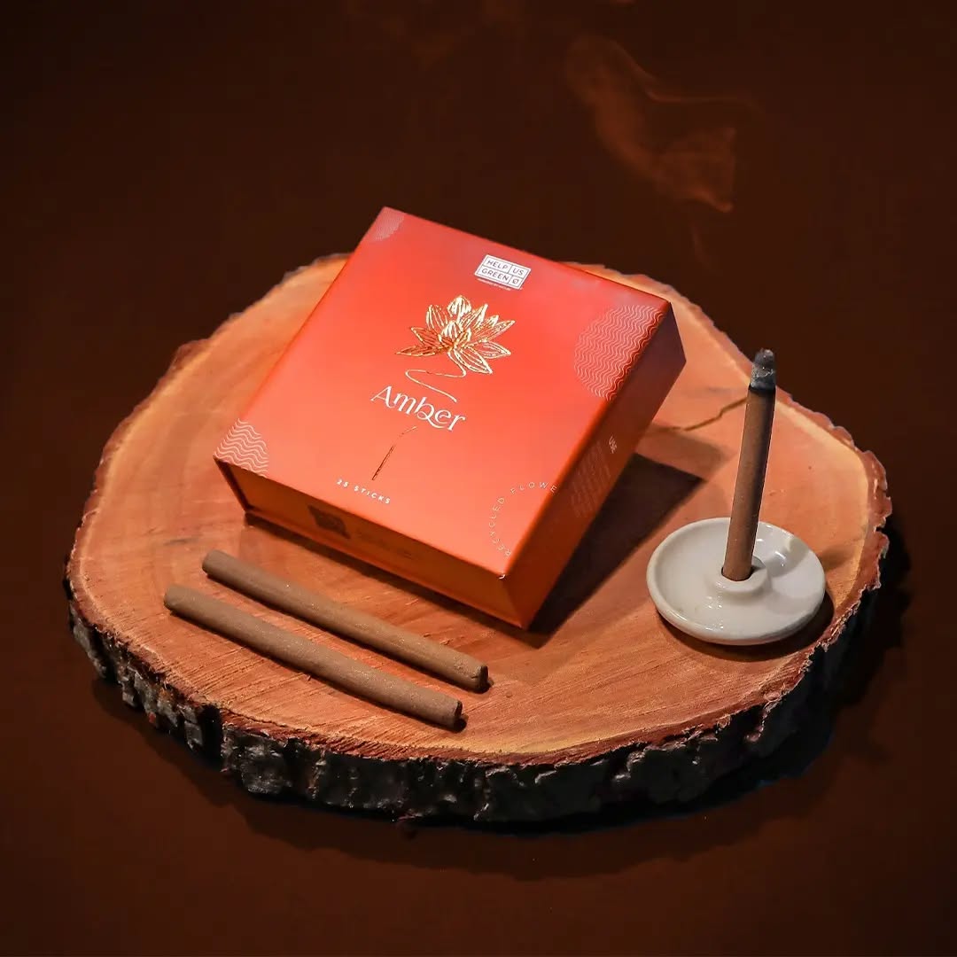 Amber Dhoop Stick from HelpUsGreen