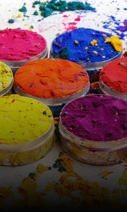 Celebrate Holi with Pure Natural Holi colors
