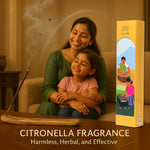 Natural mosquito repellent incense sticks by HelpUsGreen for eco-friendly protection