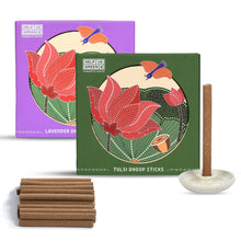 Load image into Gallery viewer, Natural Dhoop Sticks Fragrance (2 packs, 25 sticks per pack) - HelpUsGreen - Help Us Green

