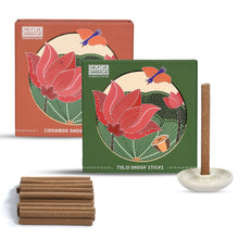 Load image into Gallery viewer, Natural Dhoop Sticks Fragrance (2 packs, 25 sticks per pack)

