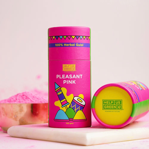 Herbal Gulal - Pink - Help Us Green