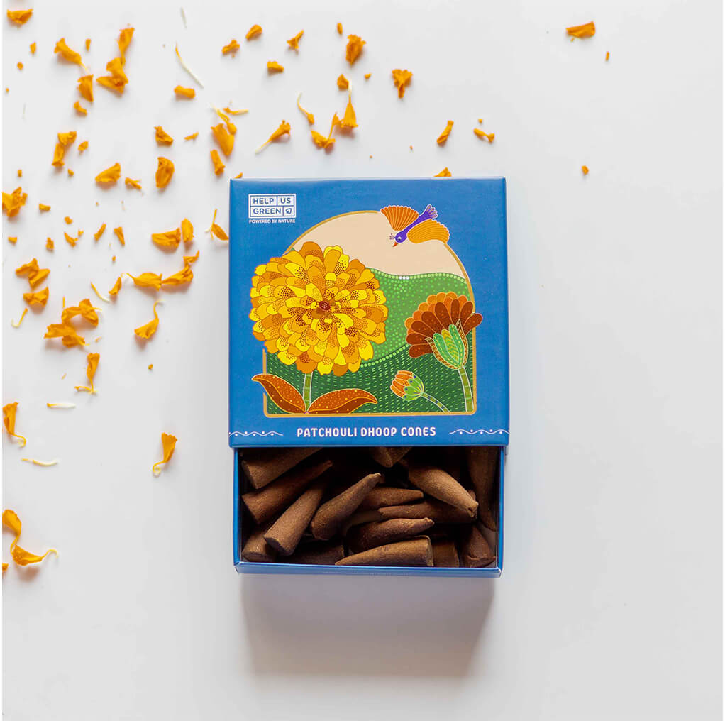 Patchouli Fragrance pack of 40 cones